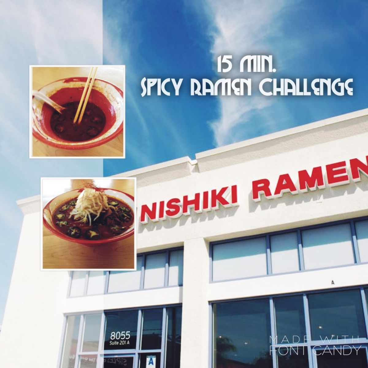 15-Minute Spicy Ramen Challenge, Provided By Nishiki Ramen