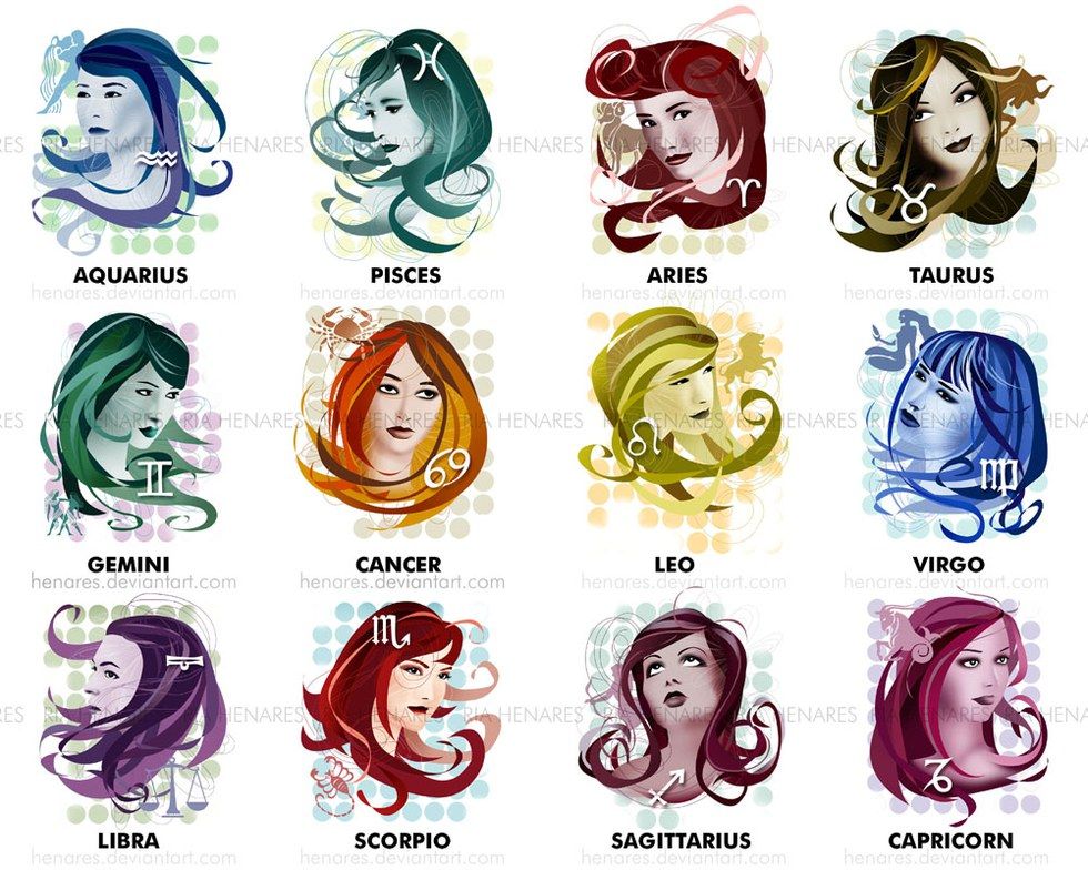 Zodiac Signs - The Signs As Hairstyles - Wattpad