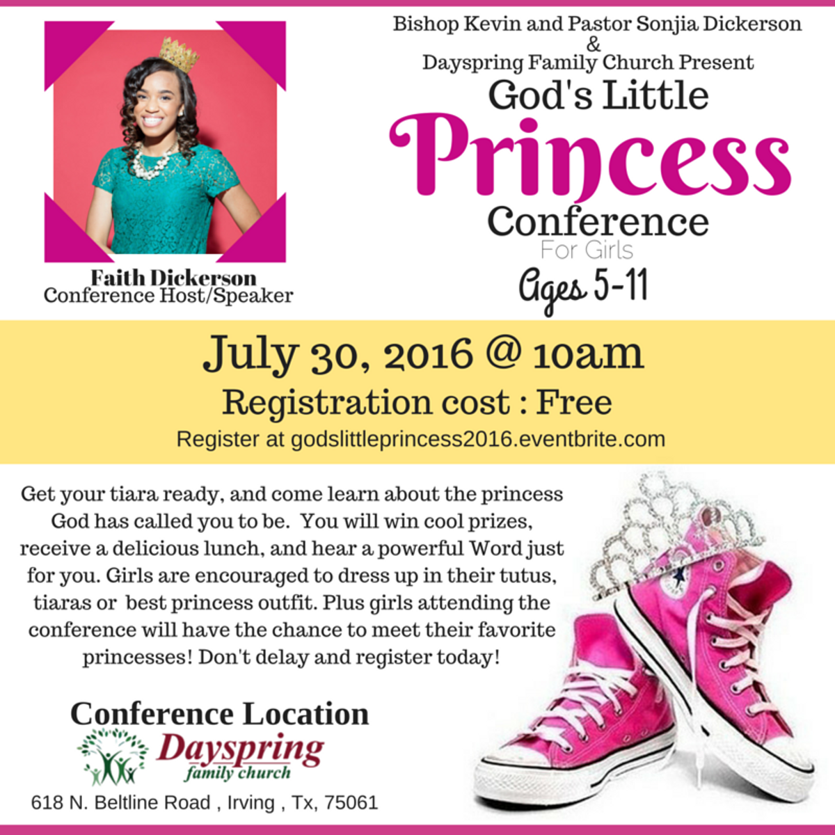 3 Reasons To Come To God's Little Princess Conference