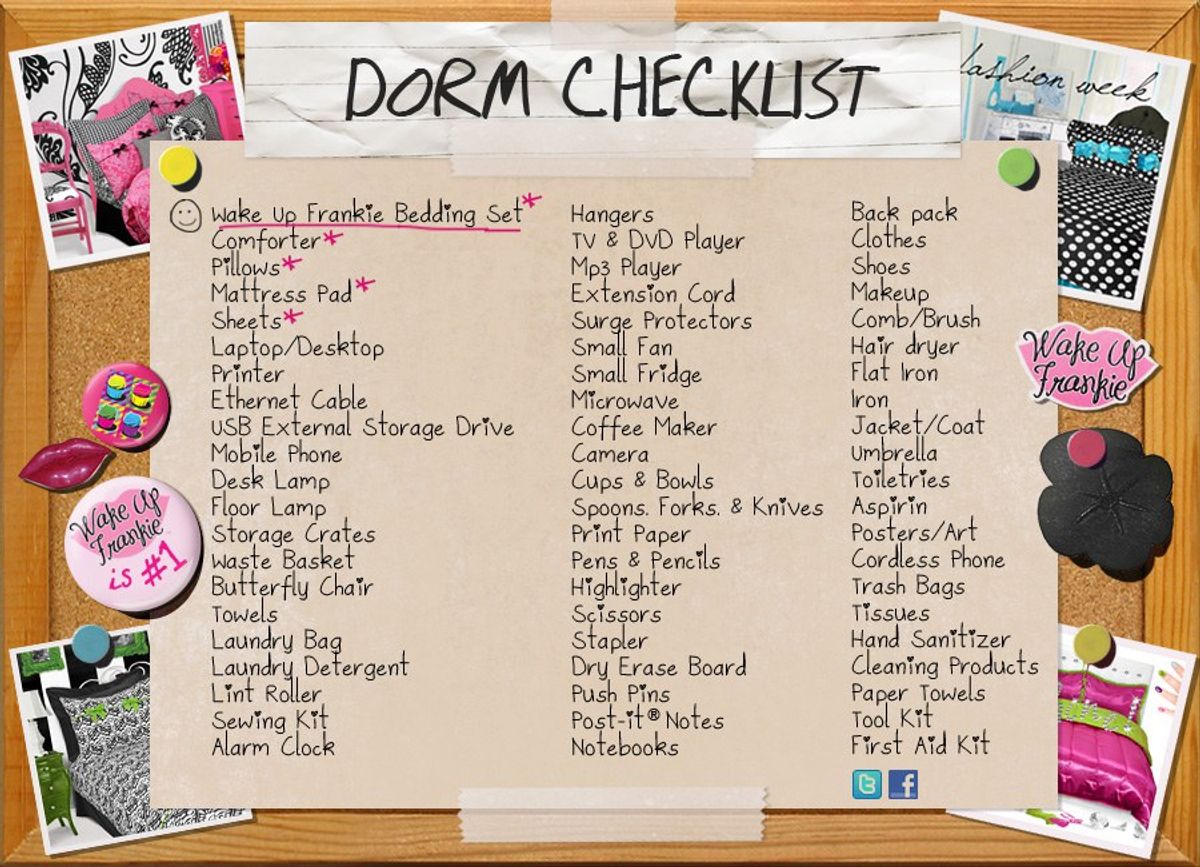 What You Actually Need For Your Dorm Room