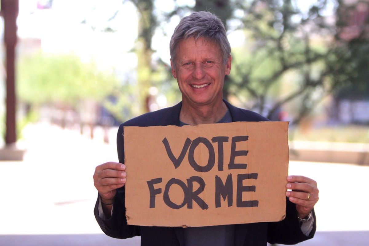 Gary Johnson: The Third Option