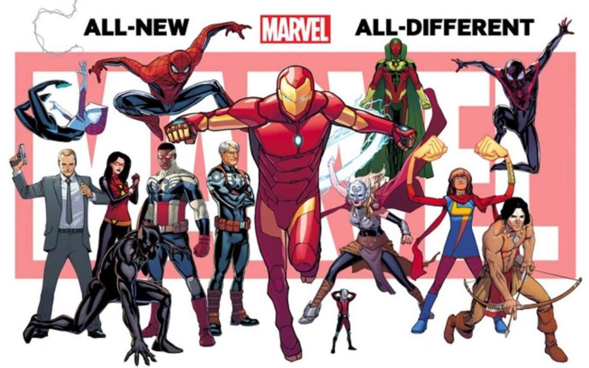 The Many Changes Of Marvel Comics