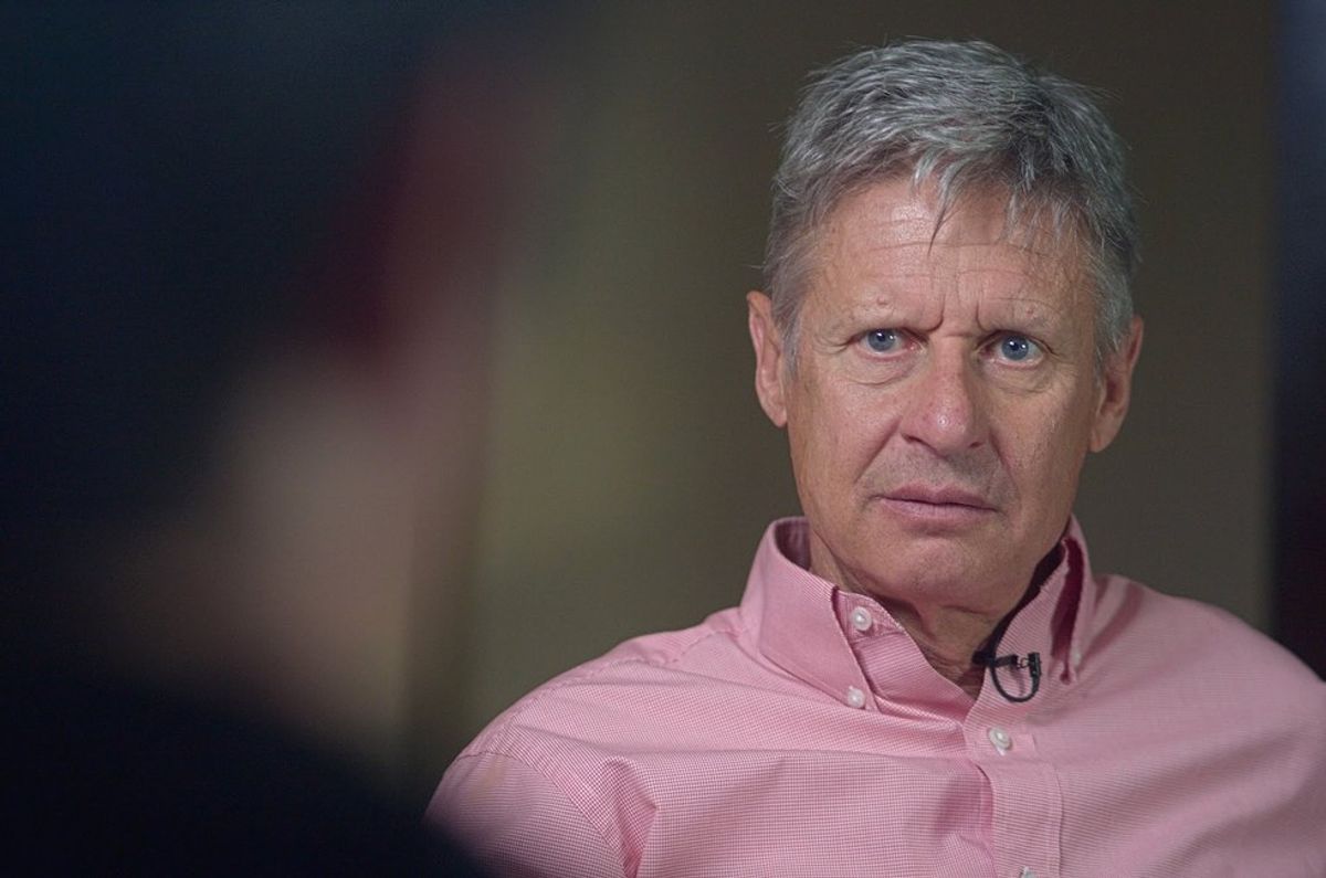 "Downsides" To Libertarian Candidate Gary Johnson