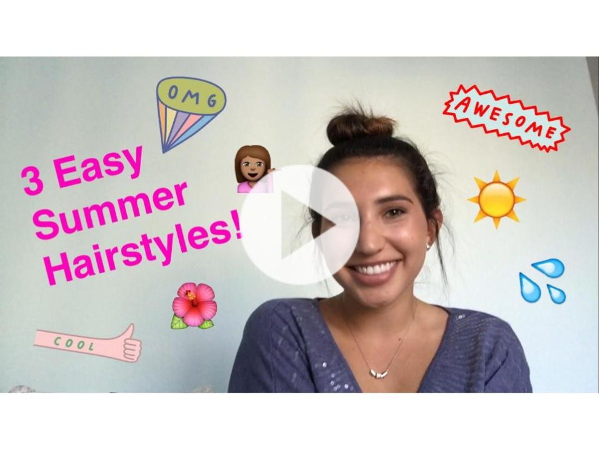 3 Easy Braided Summer Hairstyles