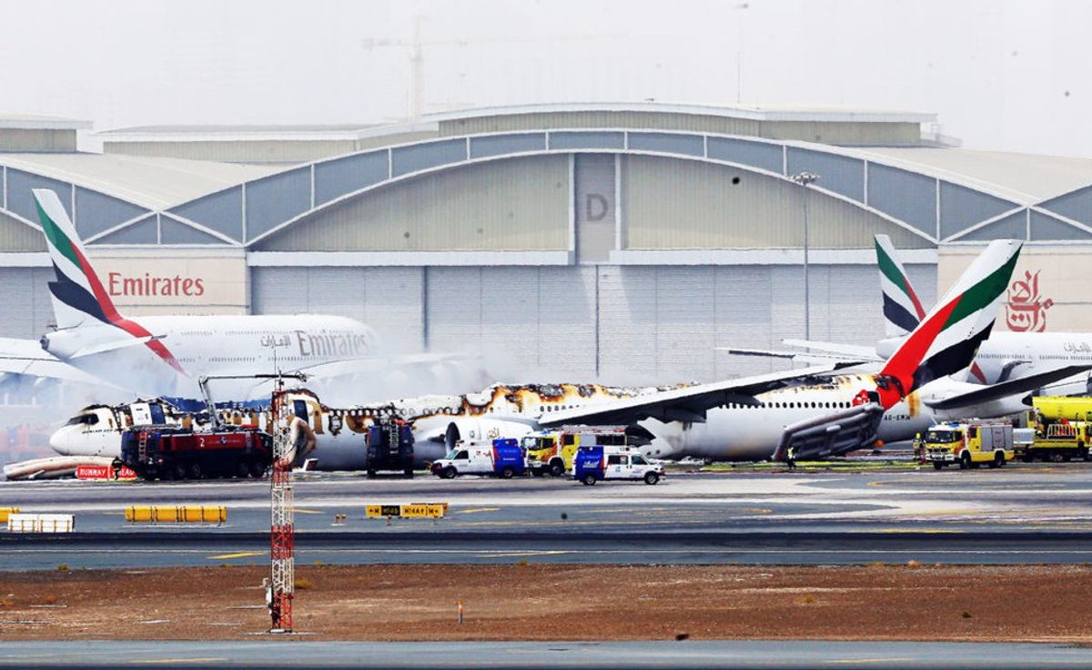 Crash Of Emirates Flight EK521