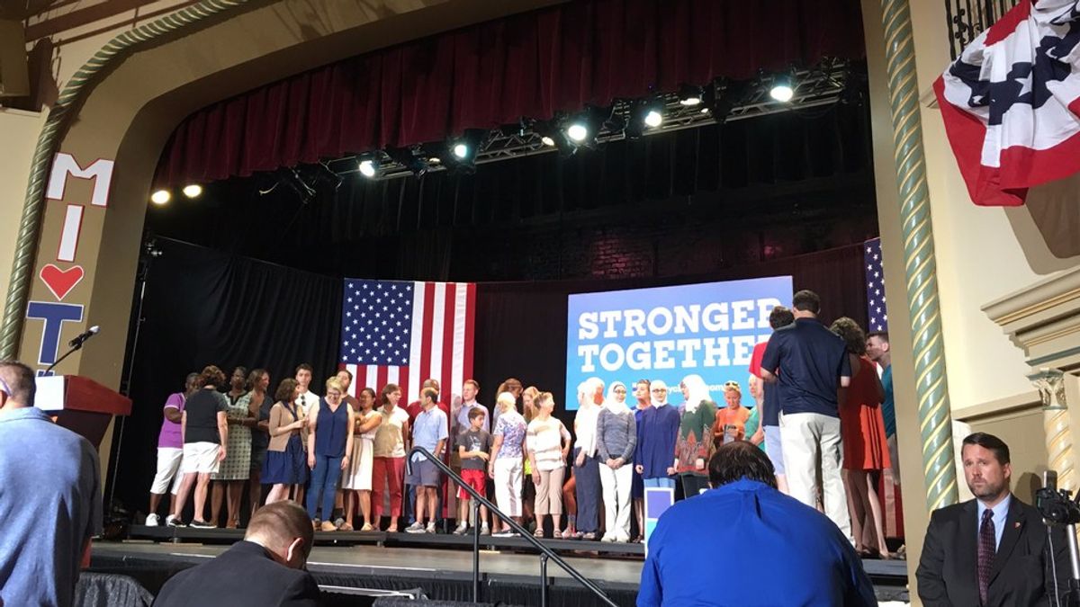 Tim Kaine's Visit To Grand Rapids