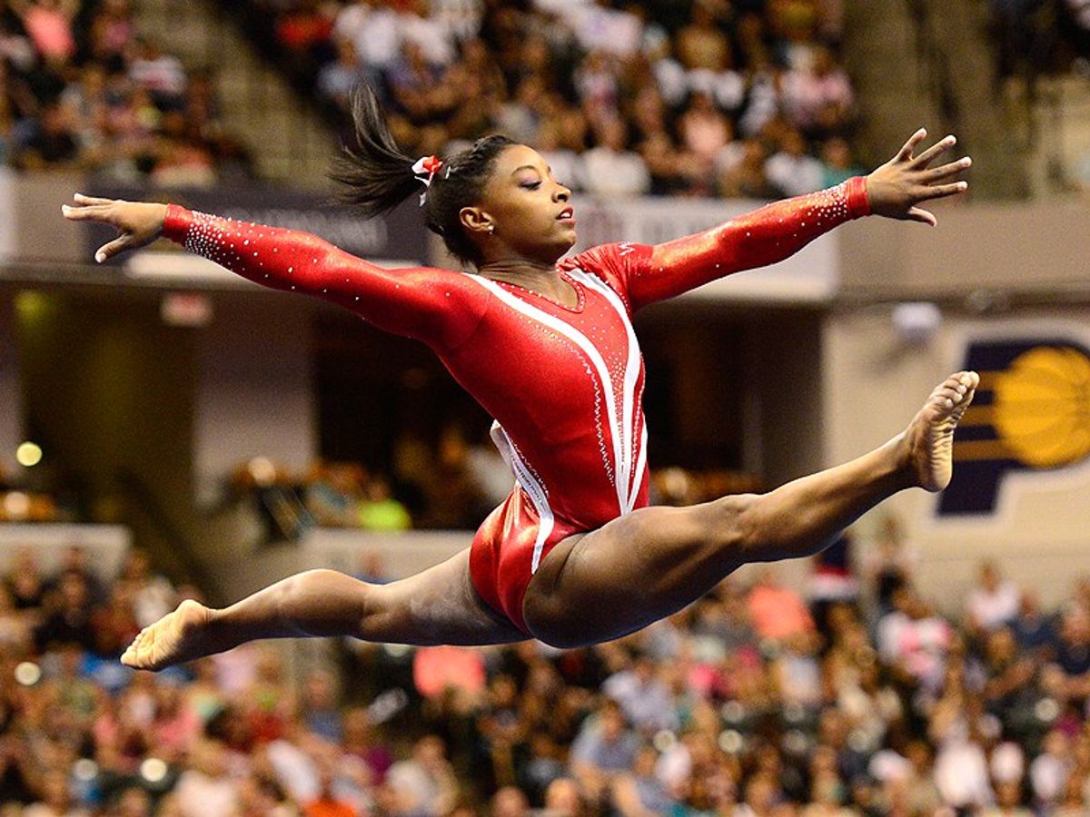 Simone Biles AKA "Supergirl"