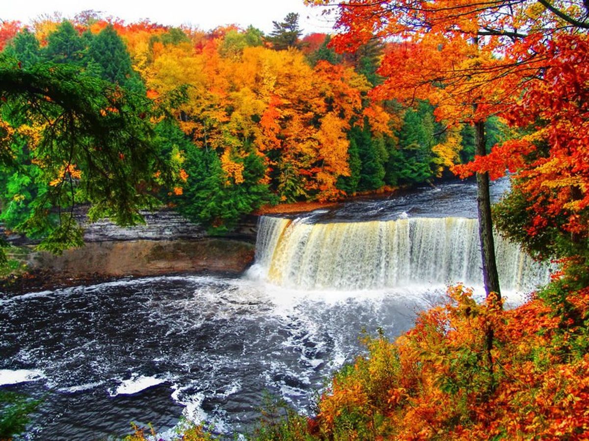 13 Waterfalls In Michigan You Can't Miss