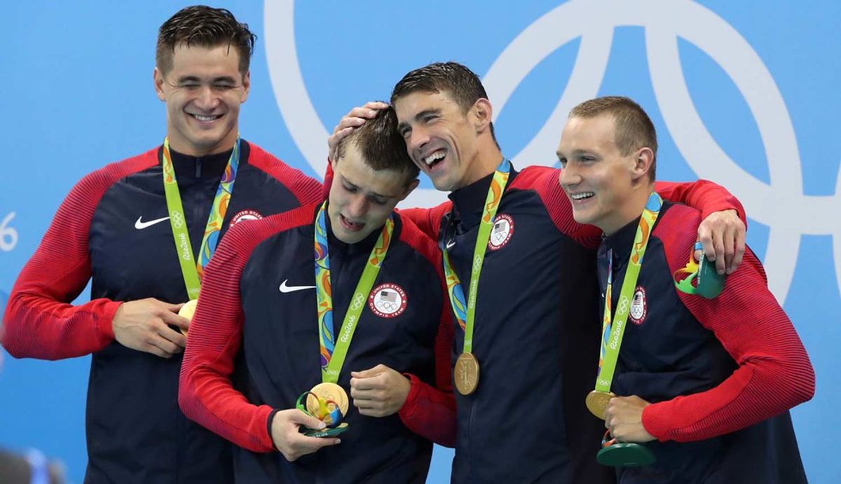 Team USA Dominates Swimming In Rio