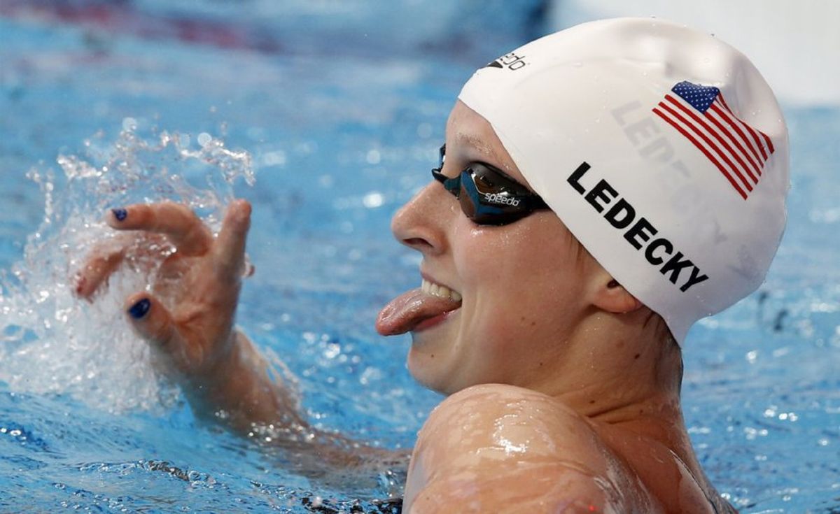 Katie Ledecky Is The Katie Ledecky Of Swimming