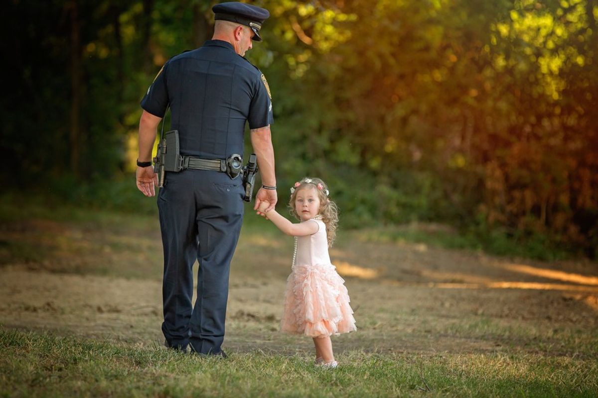 Today, I Hugged A Cop