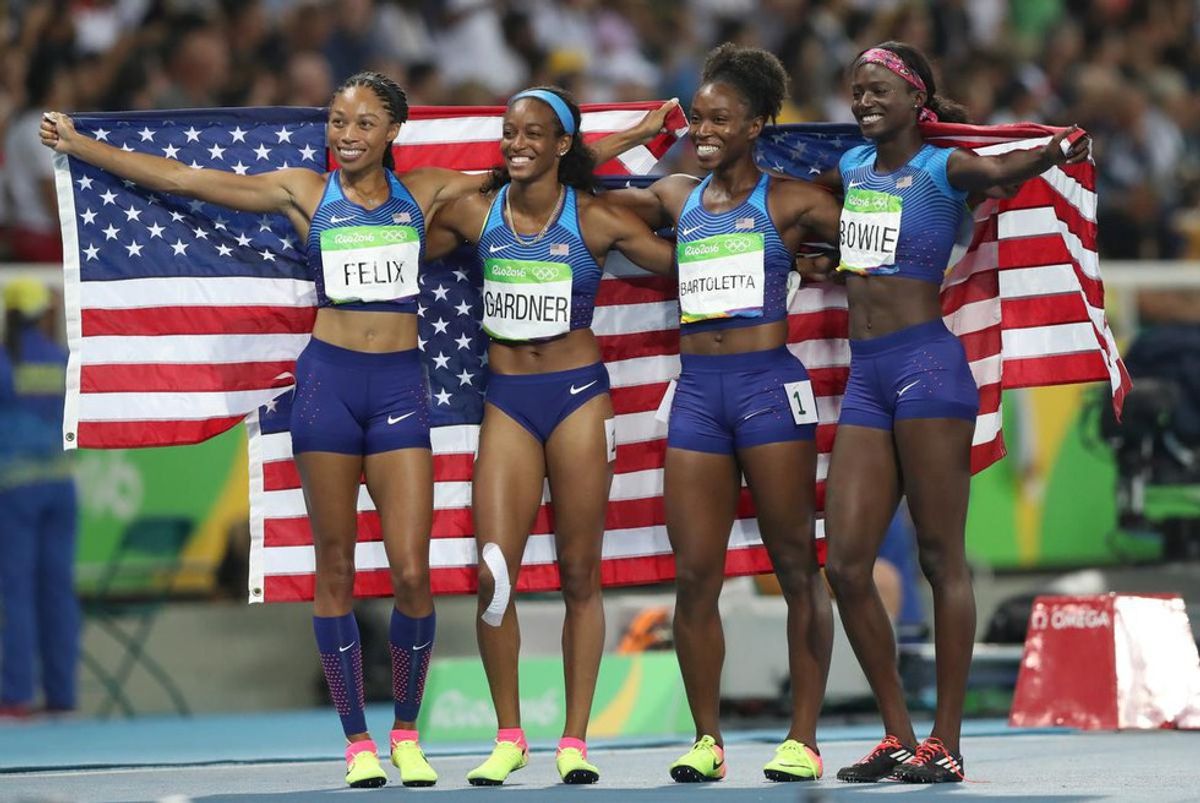 Who Run the Olympics: Girls!