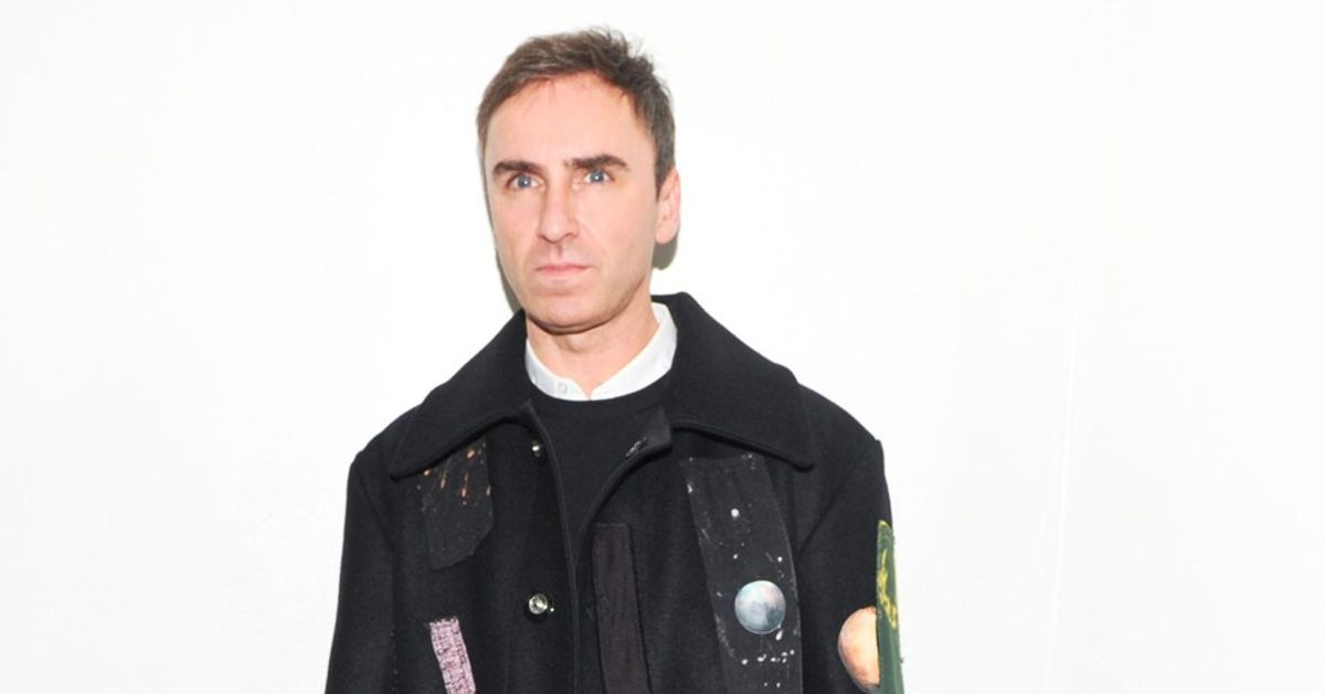 Raf Simons Announced As Calvin Klein's New Designer