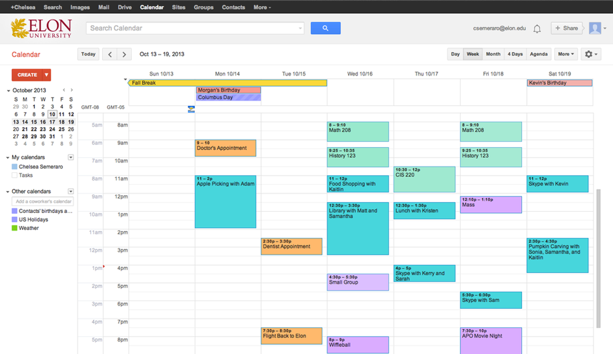 Google Calendar Saved My Life