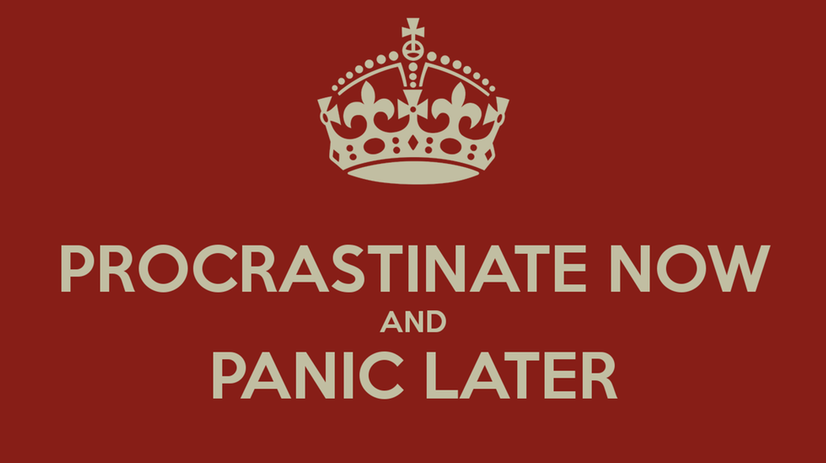 The 8 Stages Of Procrastinating