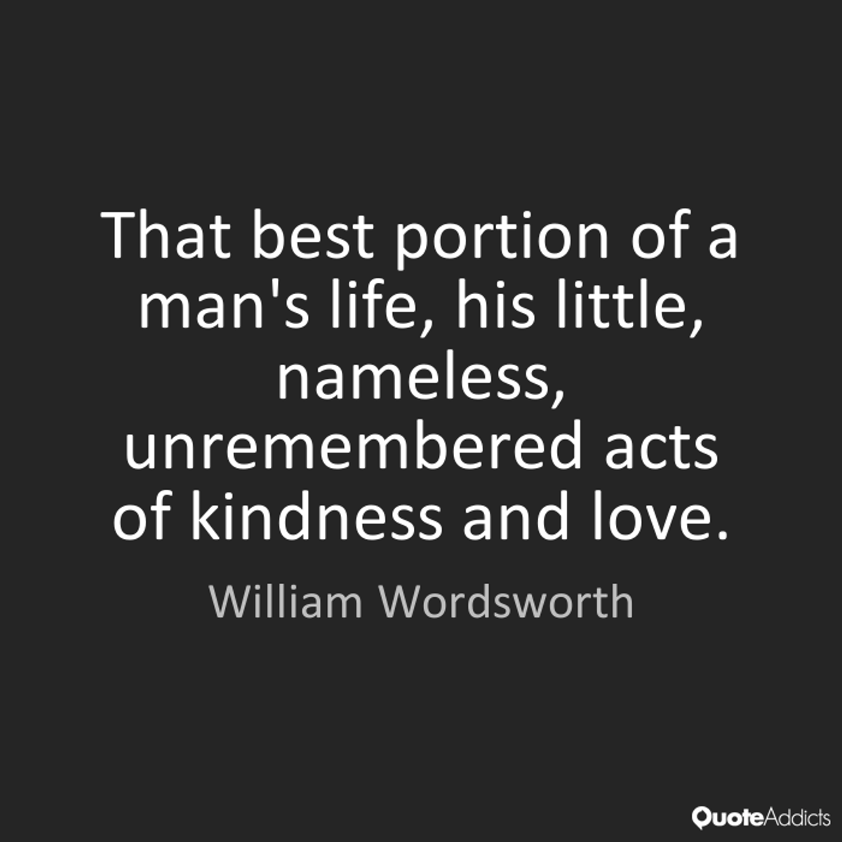 The Influence Of William Wordsworth