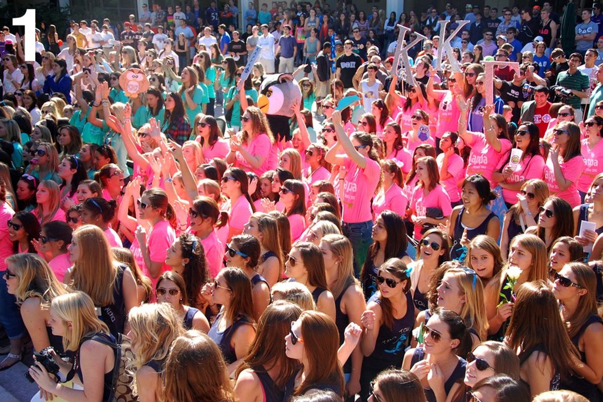 8 Things That Happen On Your Bid Day