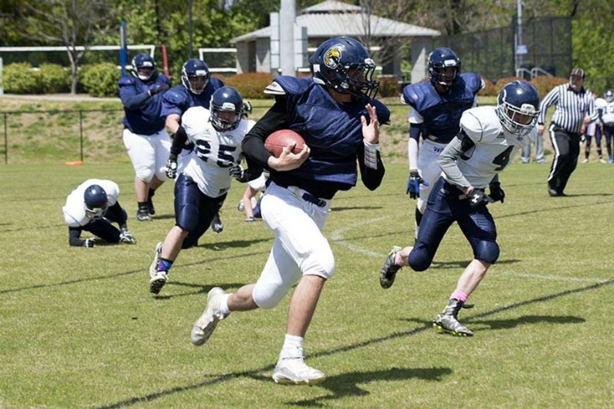 UNCG Club Football Plays UNC Chapel Hill In First Game Of The Season