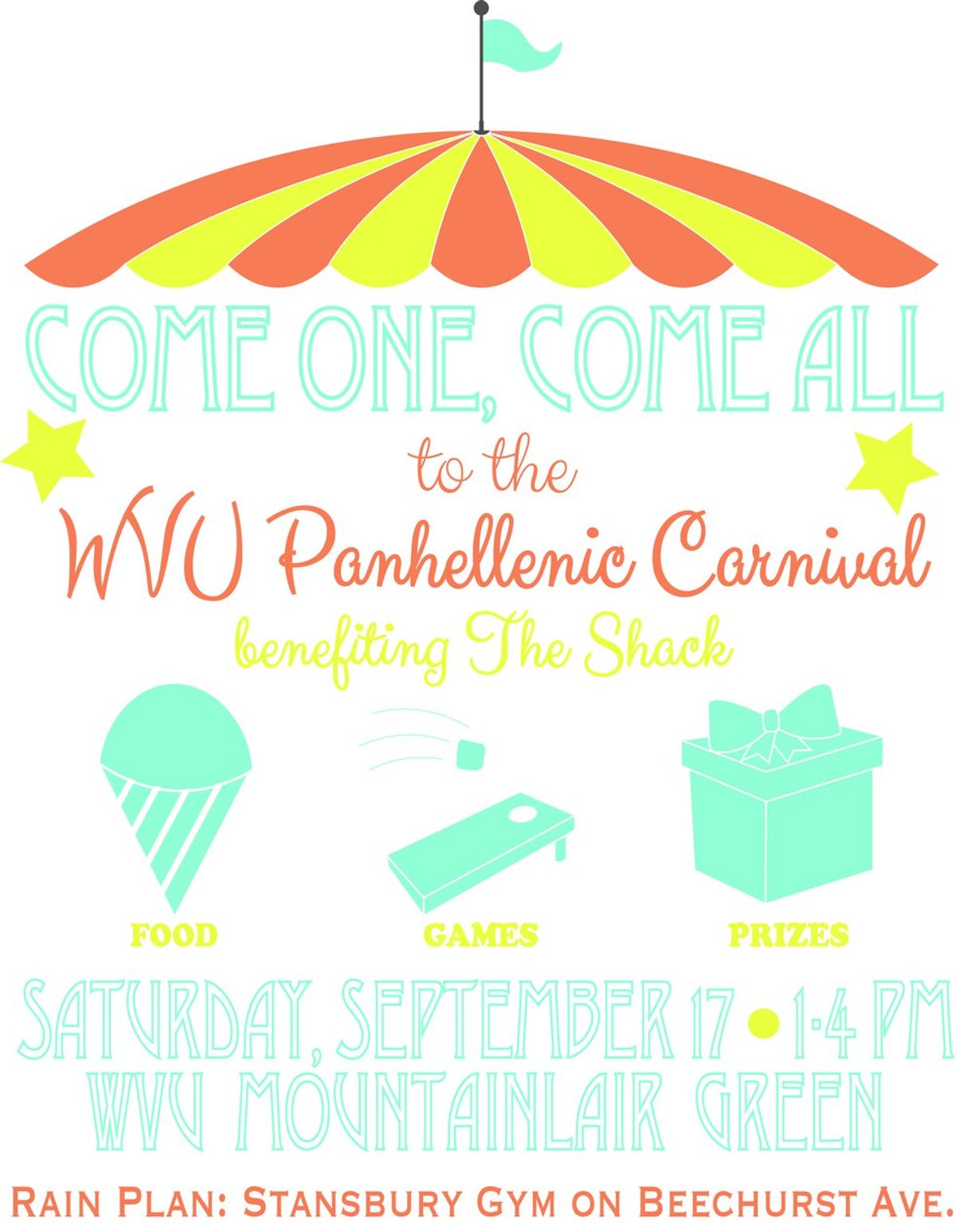 Come one, come all to the WVU Panhellenic Carnival