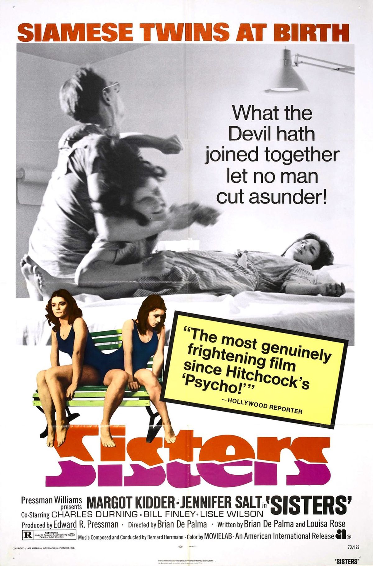 Brian DePalma's "Sisters" (1973) Movie Review