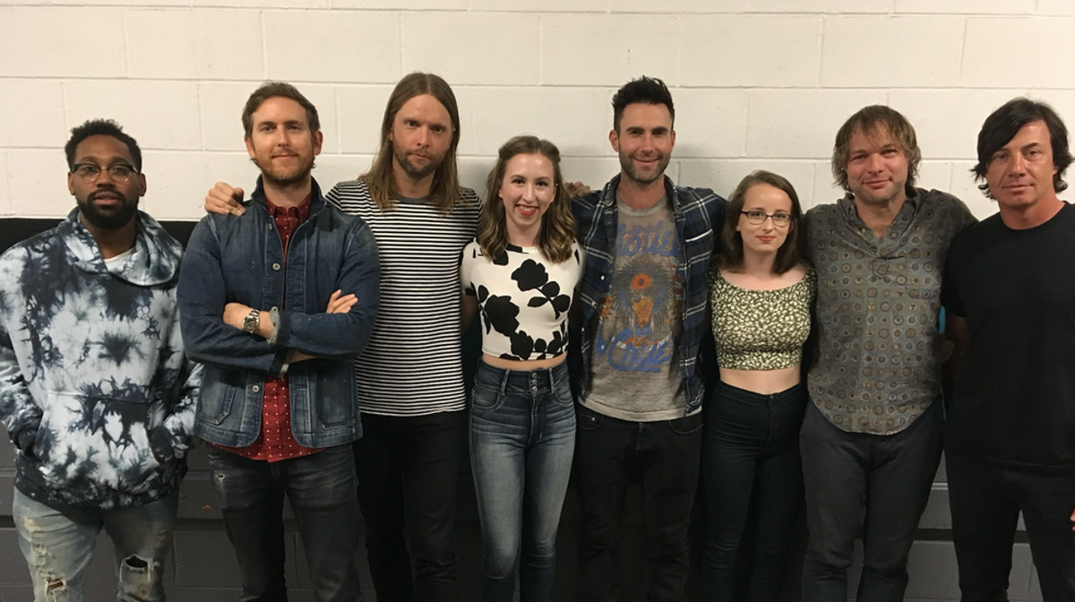 Meeting Maroon 5