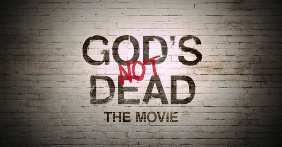 A Movie Review of God's Not Dead