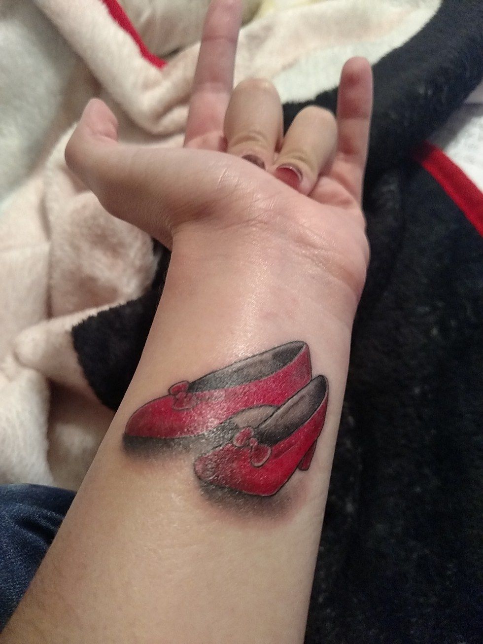 Magical Ruby Red Slippers Tattoos And Their Meanings