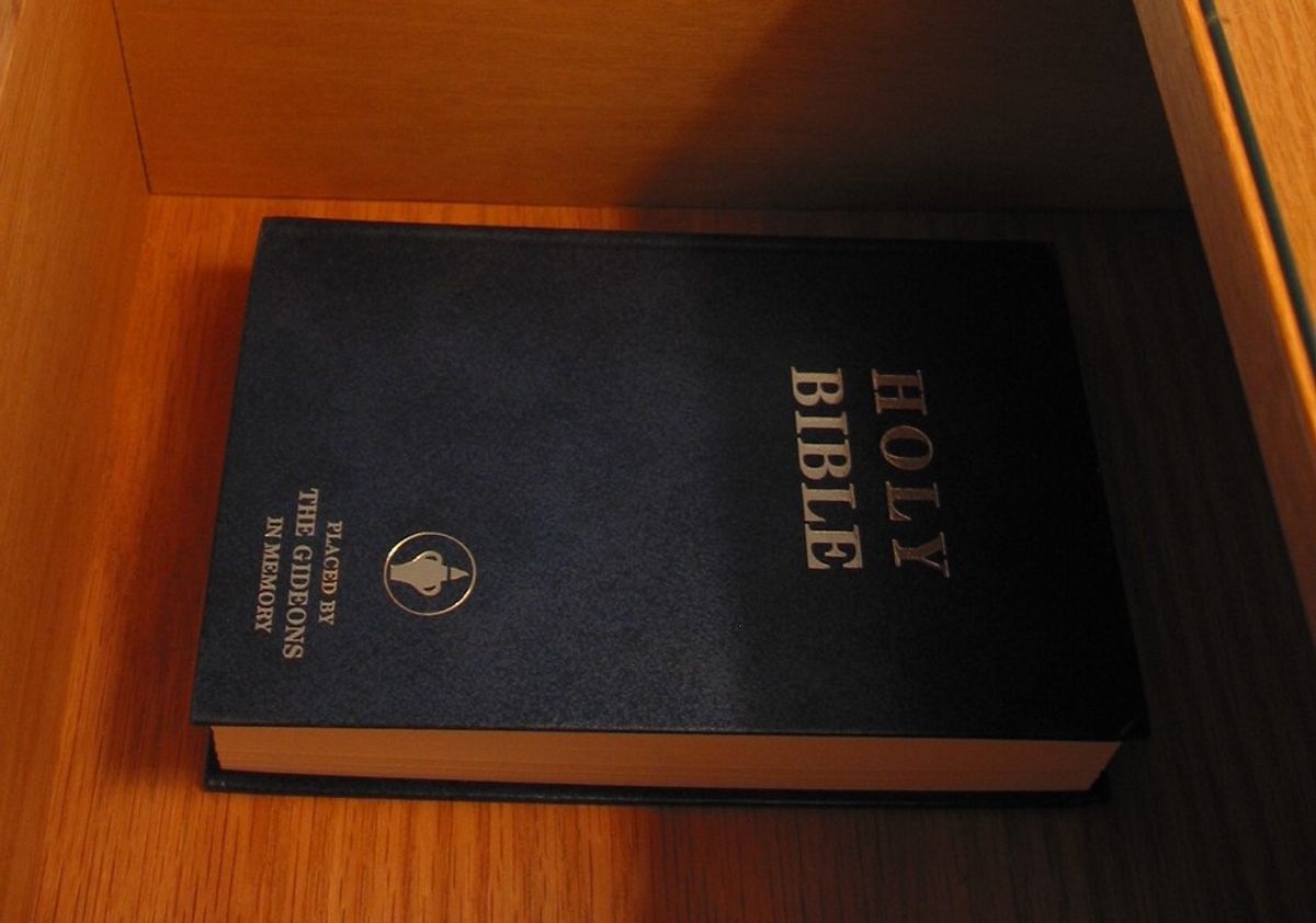 Poetry On Odyssey: Hotel Bibles