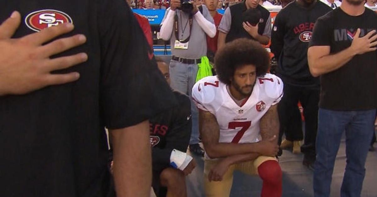 Colin Kaepernick And The American Flag