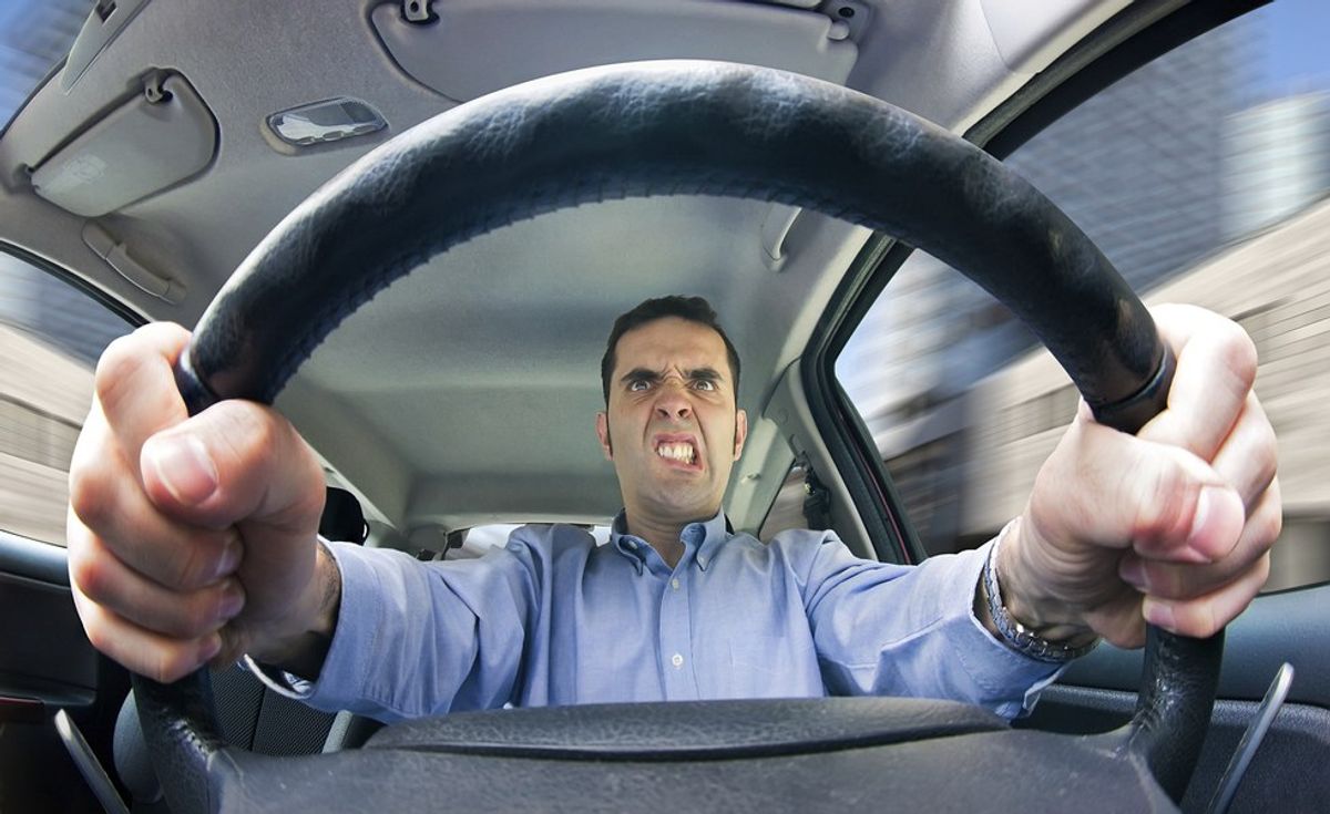 The Top 8 Stages Of Road Rage