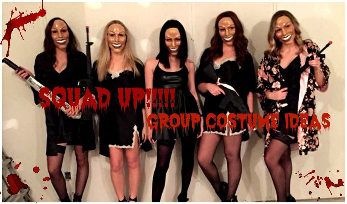 12 Group Halloween Costumes That Scream #SQUADGOALS