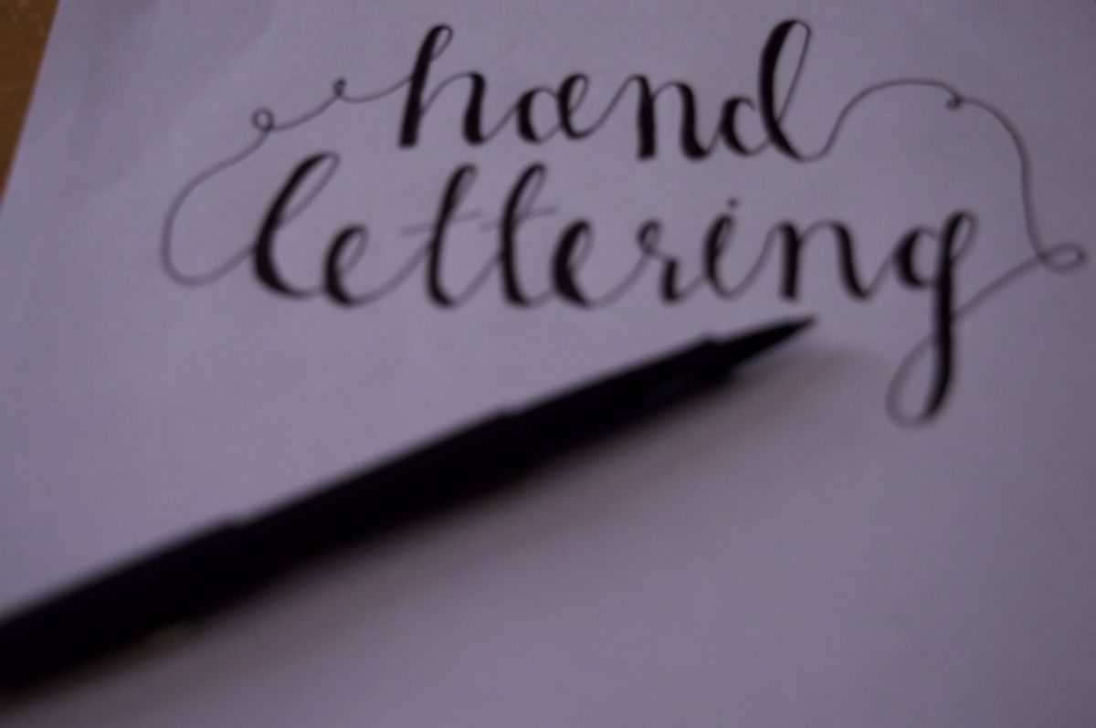 3 Easy Steps For Hand Lettering