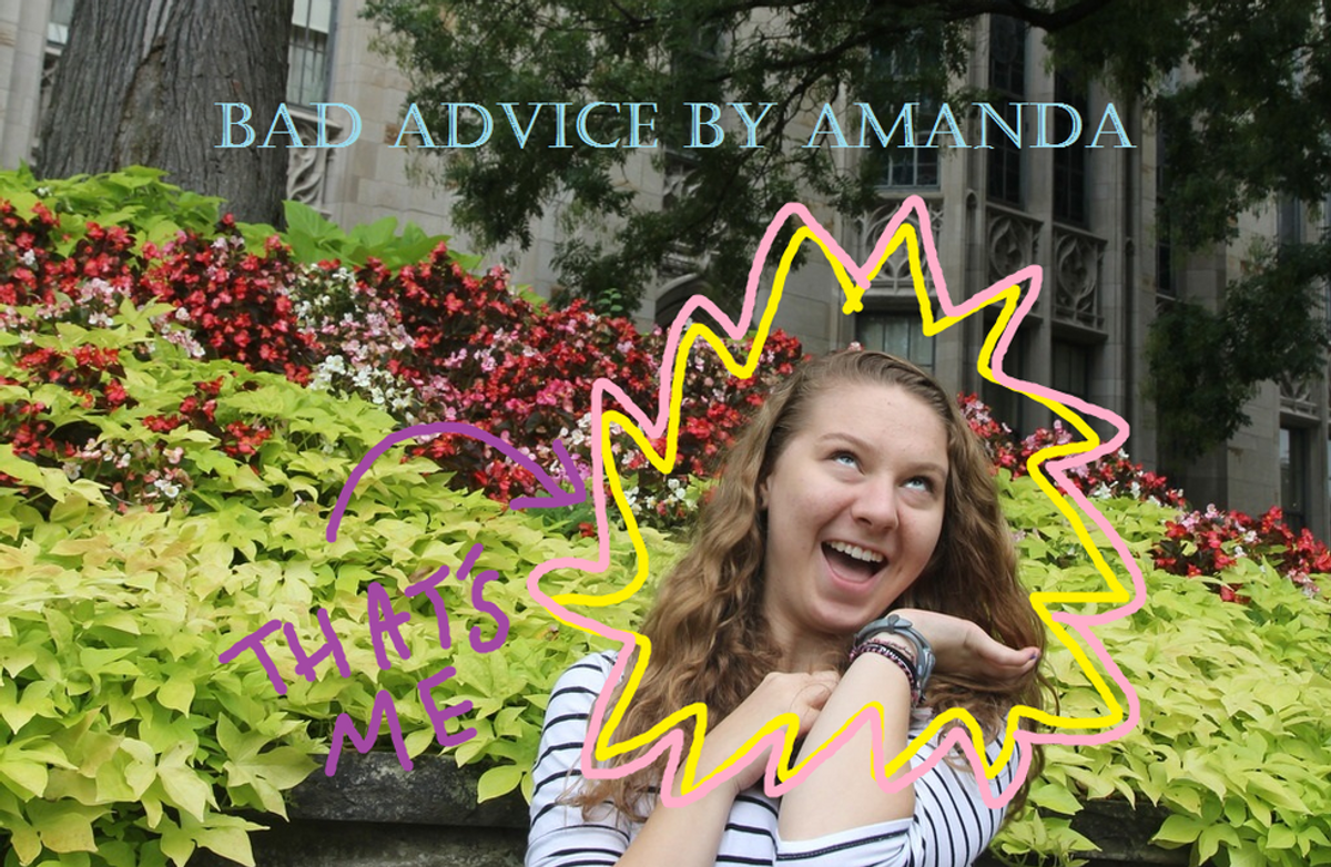 Pineapple on Pizza and Dressing to Repress: Bad Advice by Amanda #21