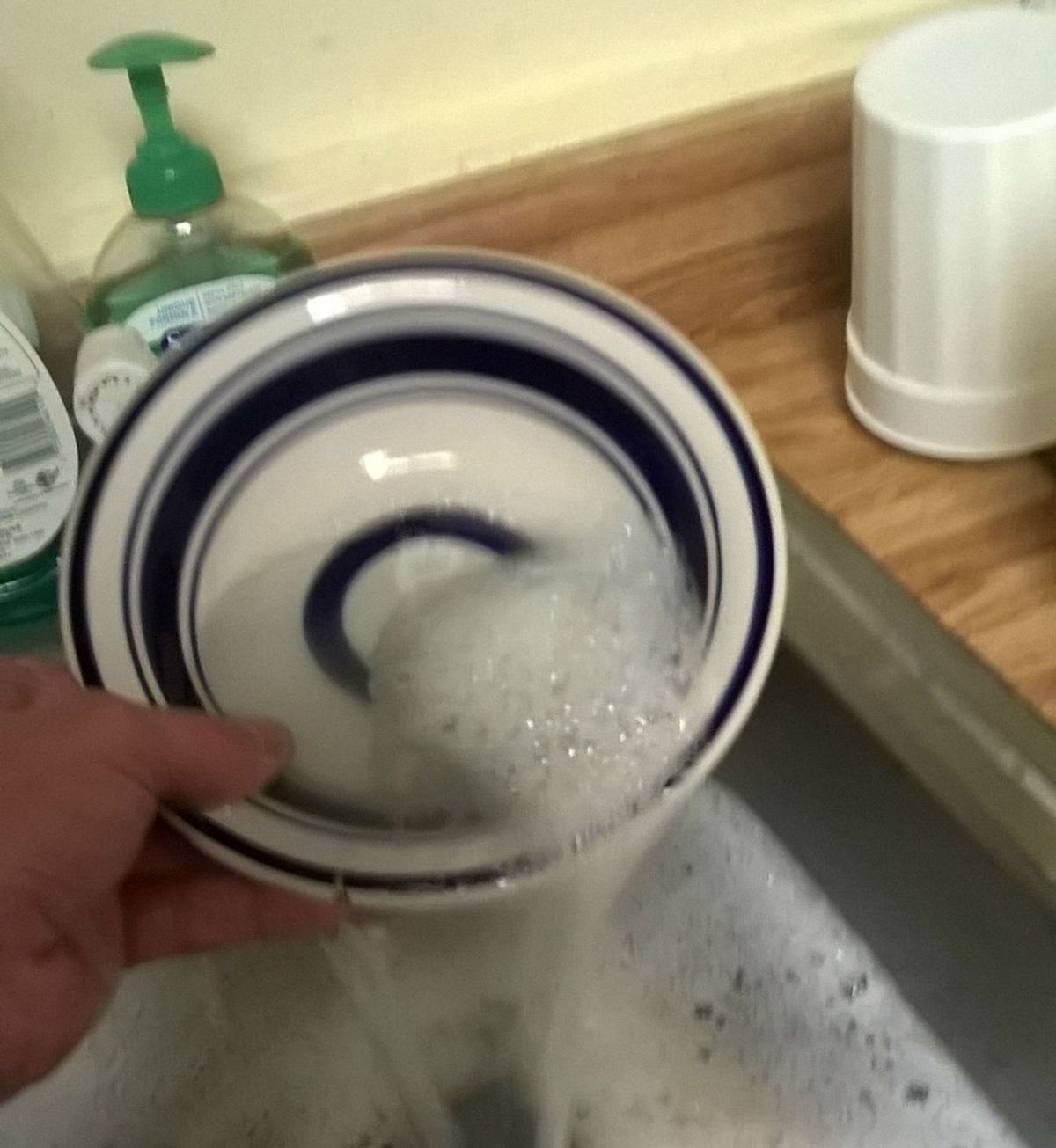 Washing Dishes By Hand