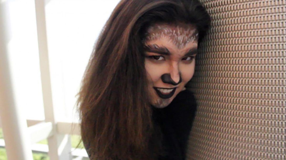 EASY: Werewolf Face Paint Tutorial