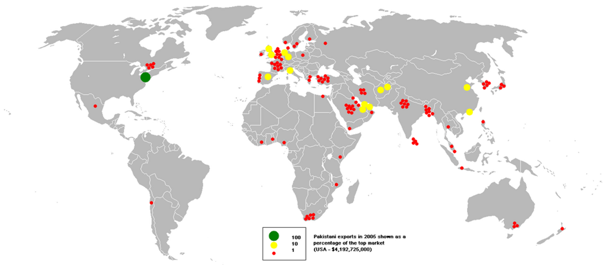 What Does Pakistan Actually Export?