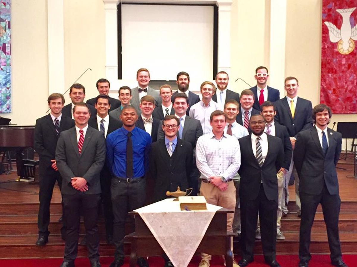 How My Fraternity Helped Me Learn To Get Over My "Little Lion Men"