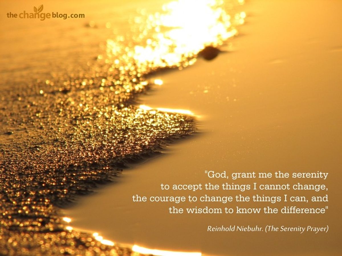 The Serenity Prayer