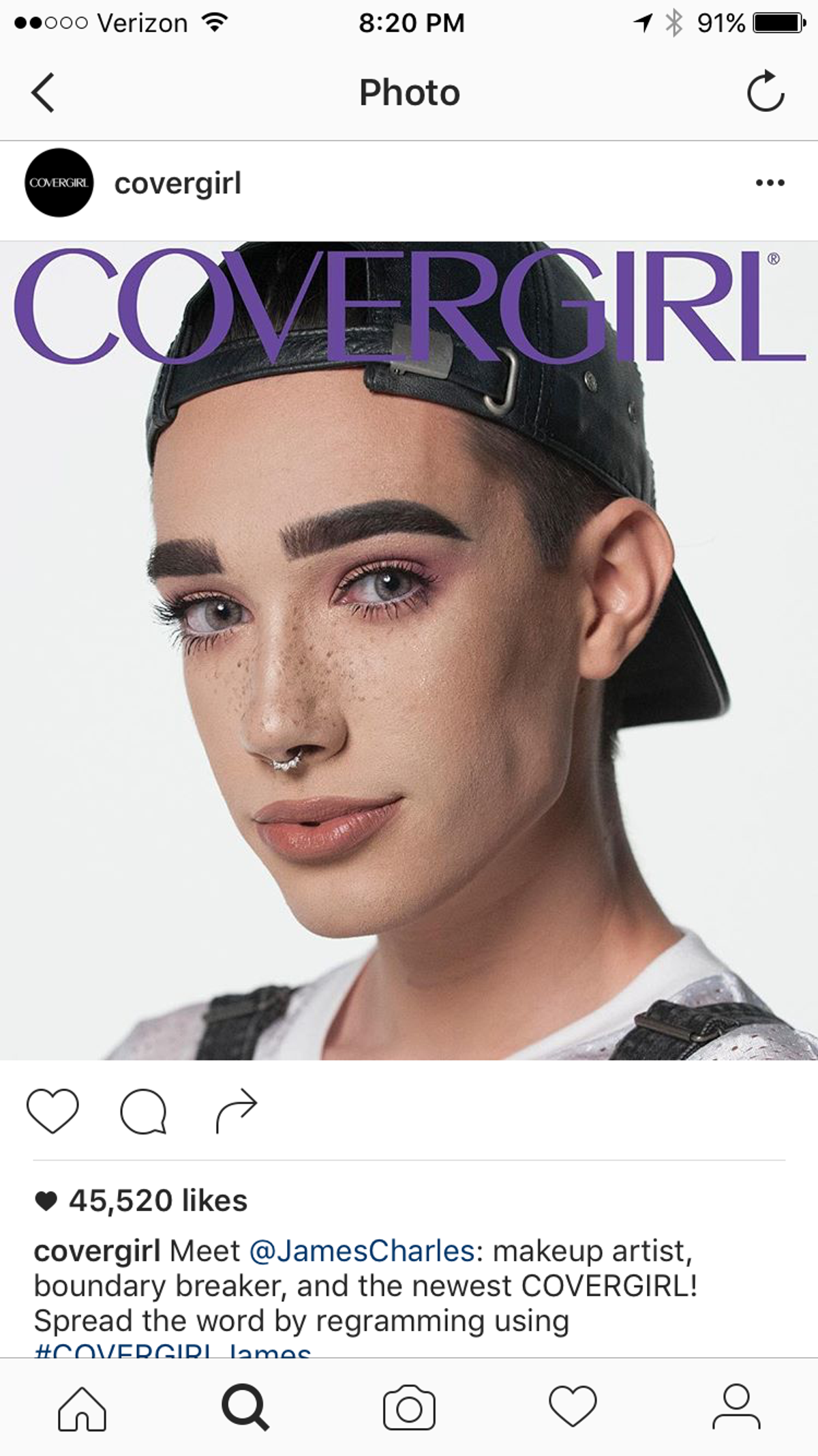 Cover...Boy?