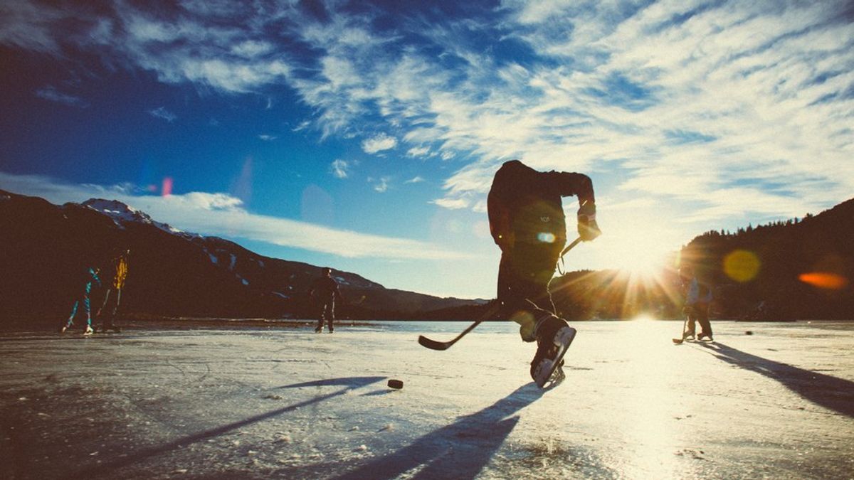 Happiness Begins On The Ice