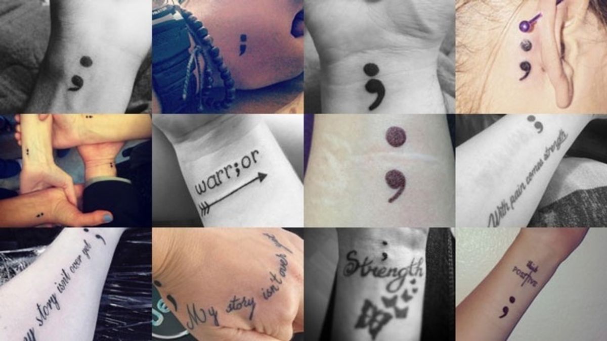 Why My First Tattoo Was a Semicolon