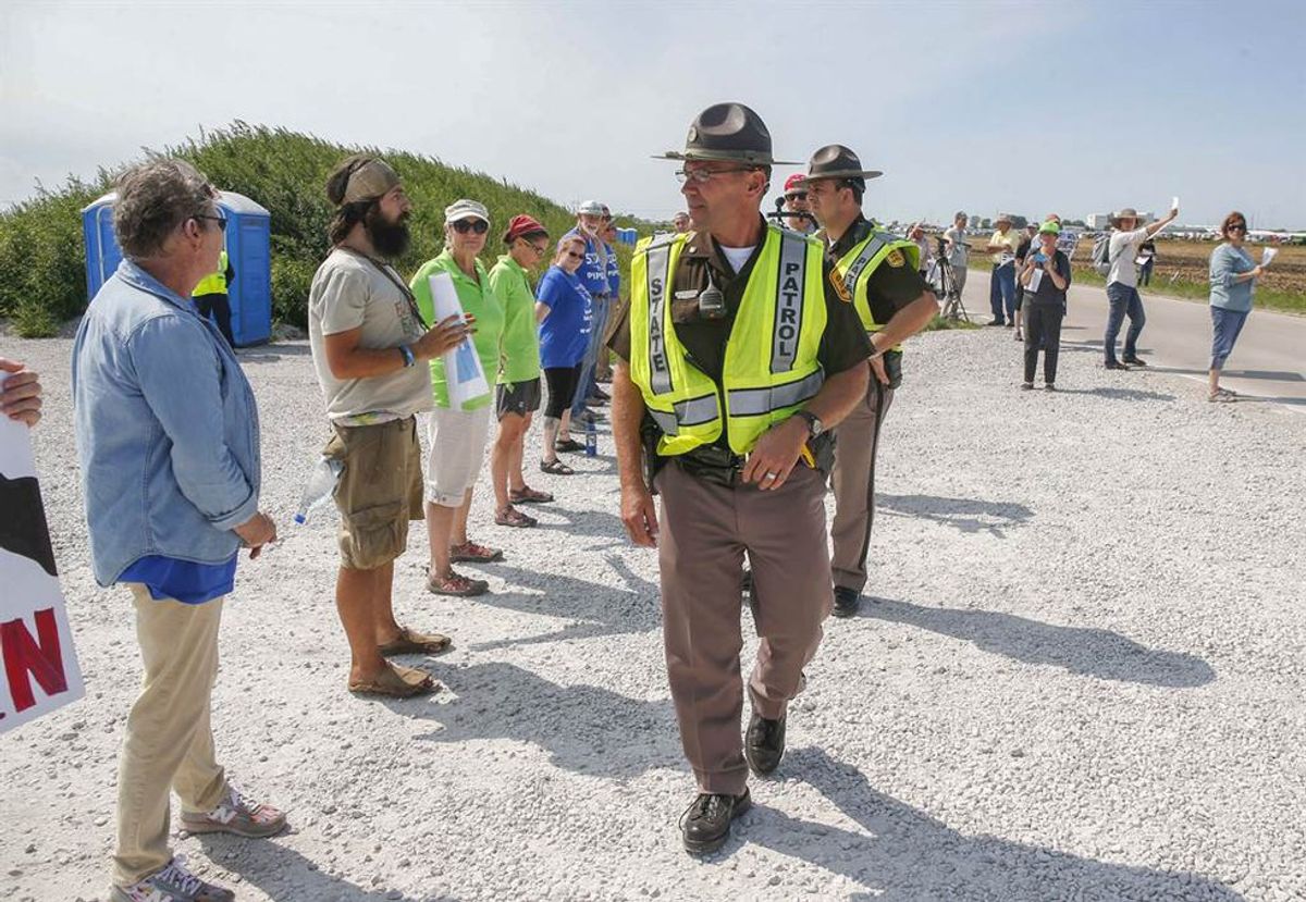 The Dakota Pipeline Protest the Media Won’t Cover