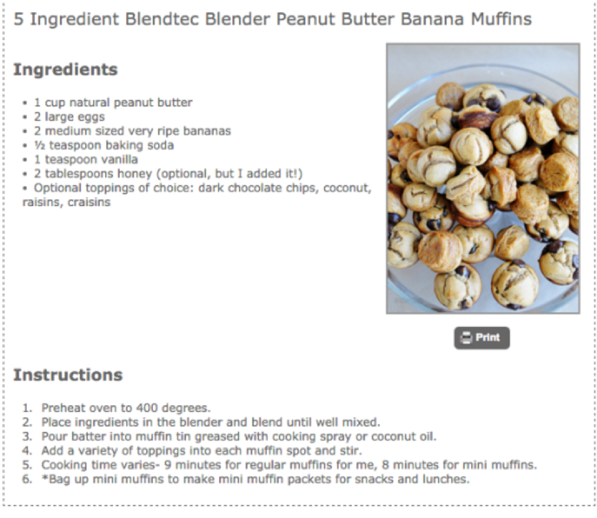 Health On The Go: The Peanut Butter Banana Muffin Recipe You Need To Bake This Weekend