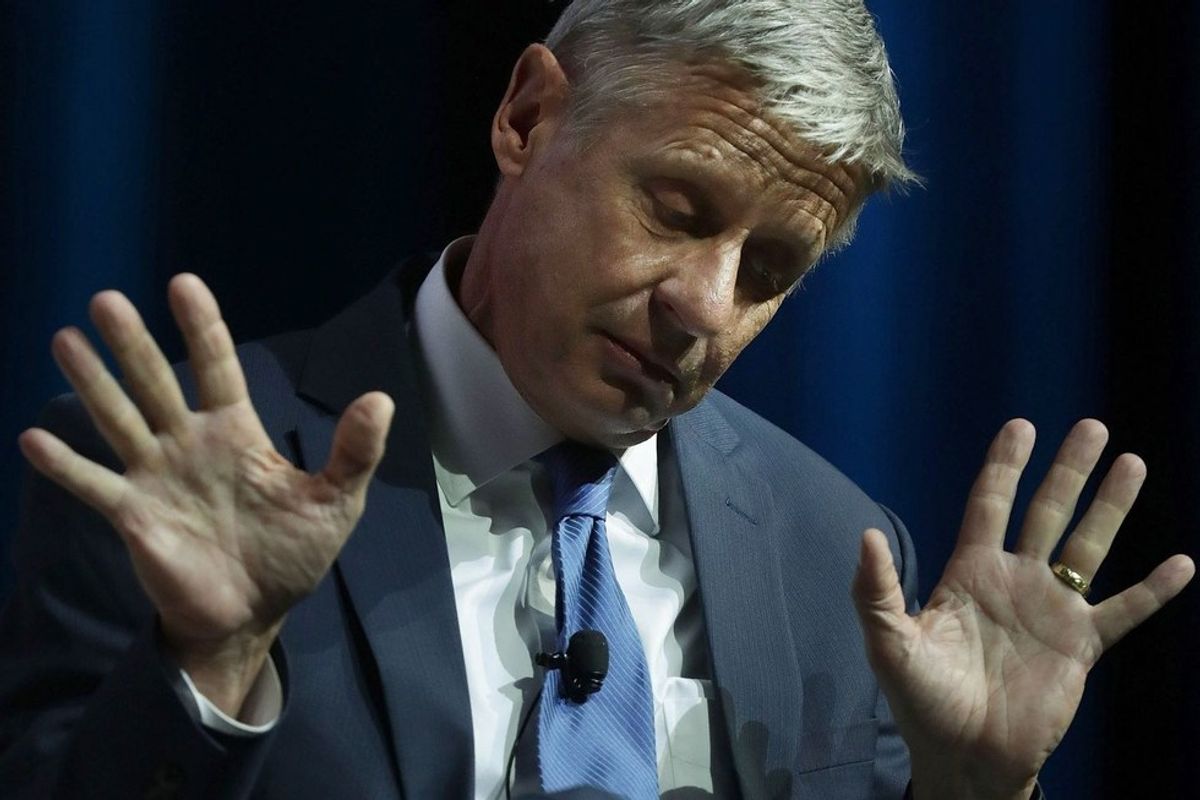 10 Reasons Gary Johnson Is Not Your Scapegoat