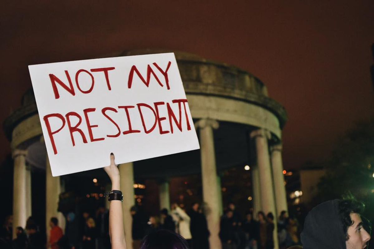 NOT MY PRESIDENT