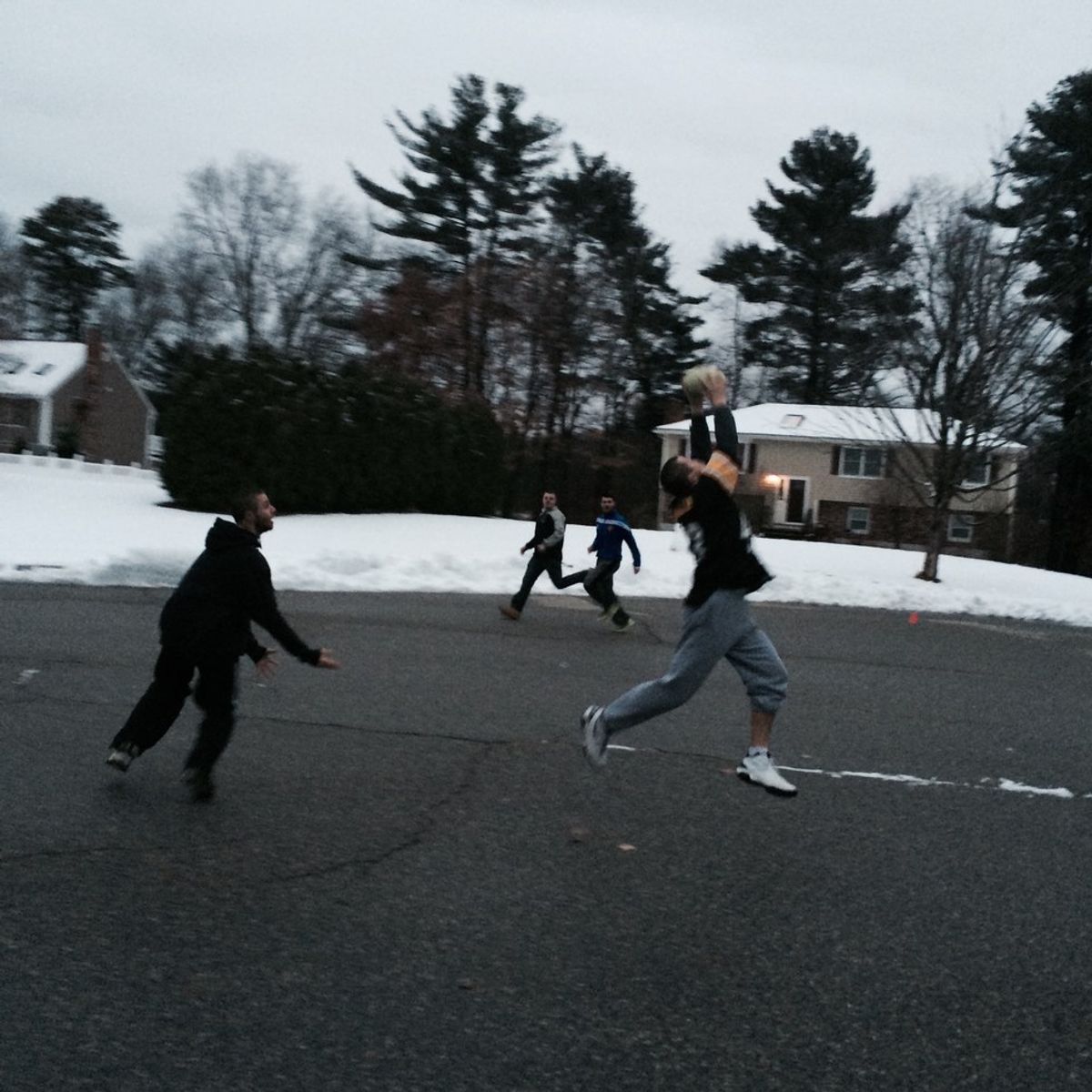 Family. Food. Football. Thanksgiving.