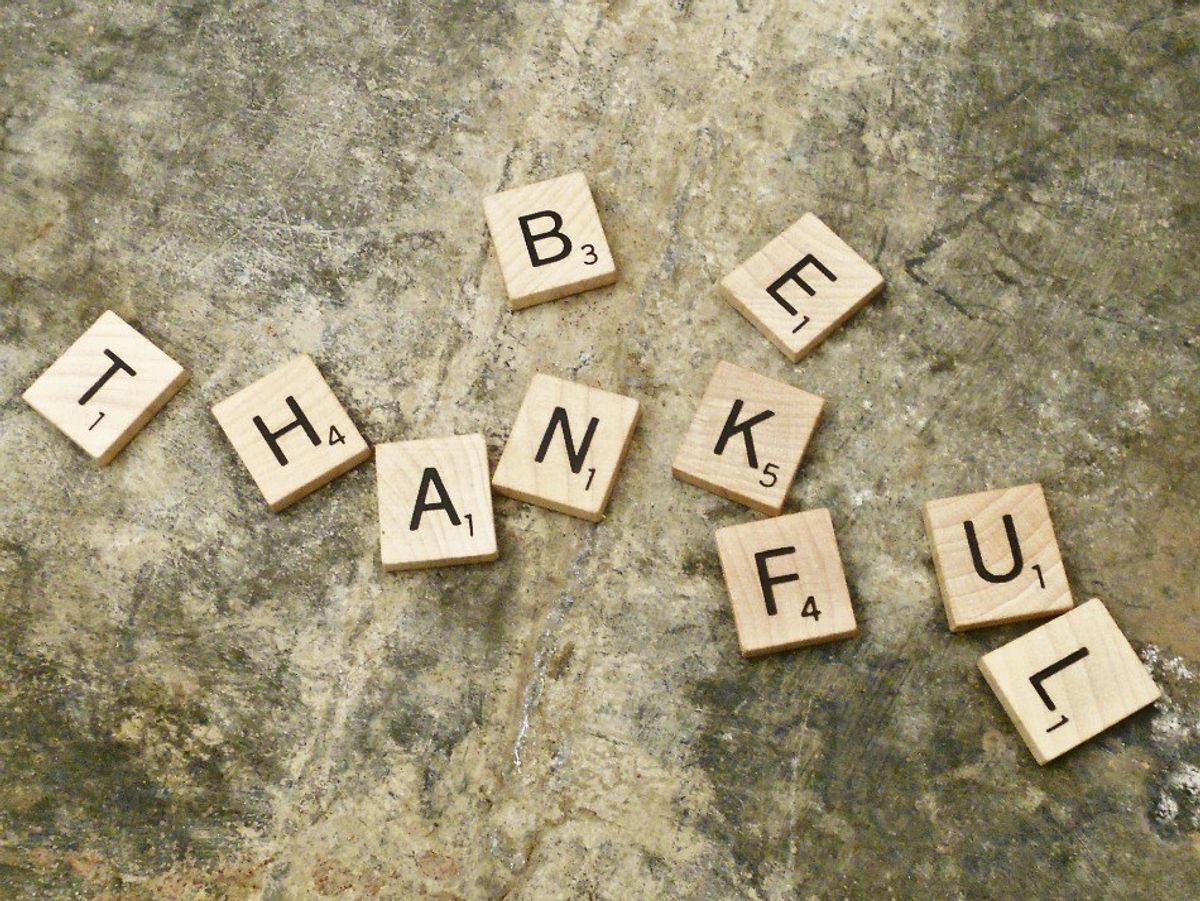 5 Things To Be Thankful For This Thanksgiving