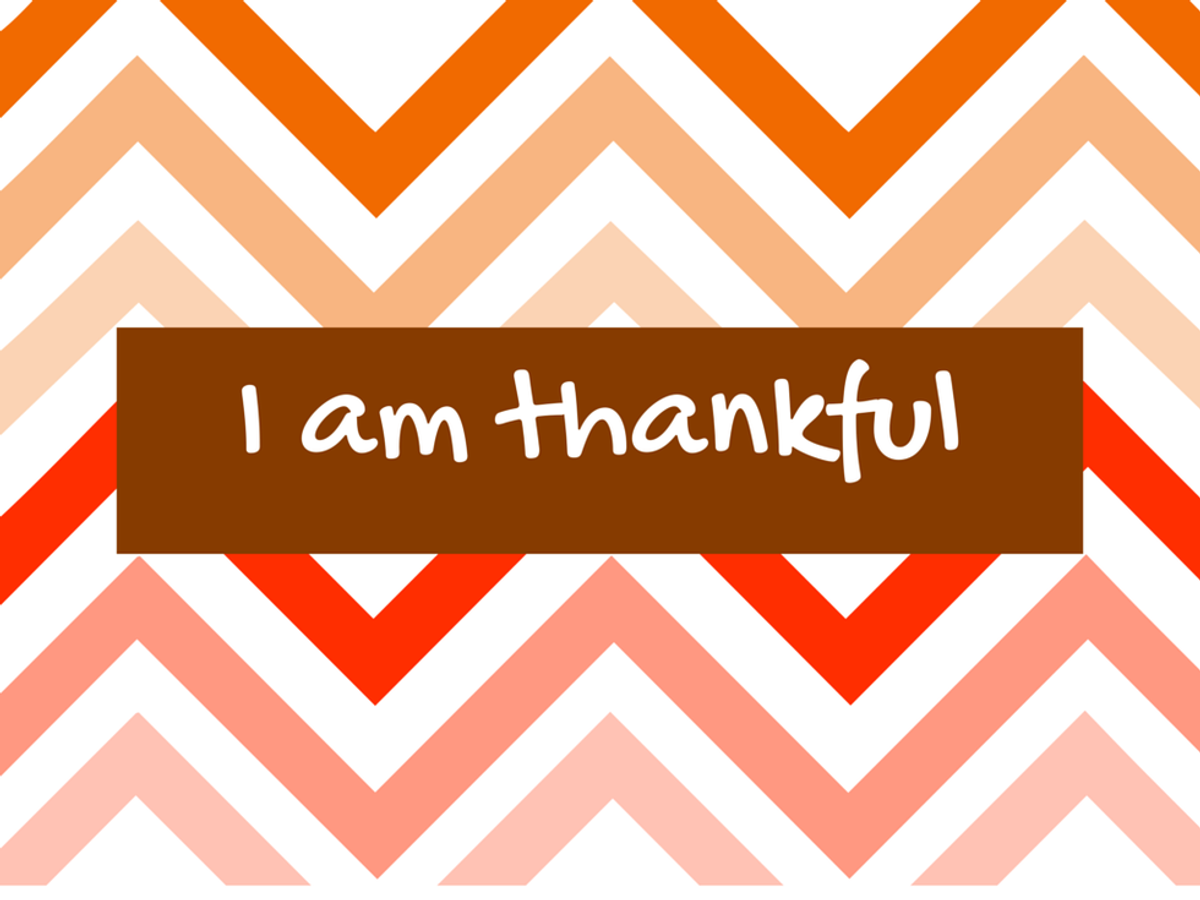 I'm Thankful For...