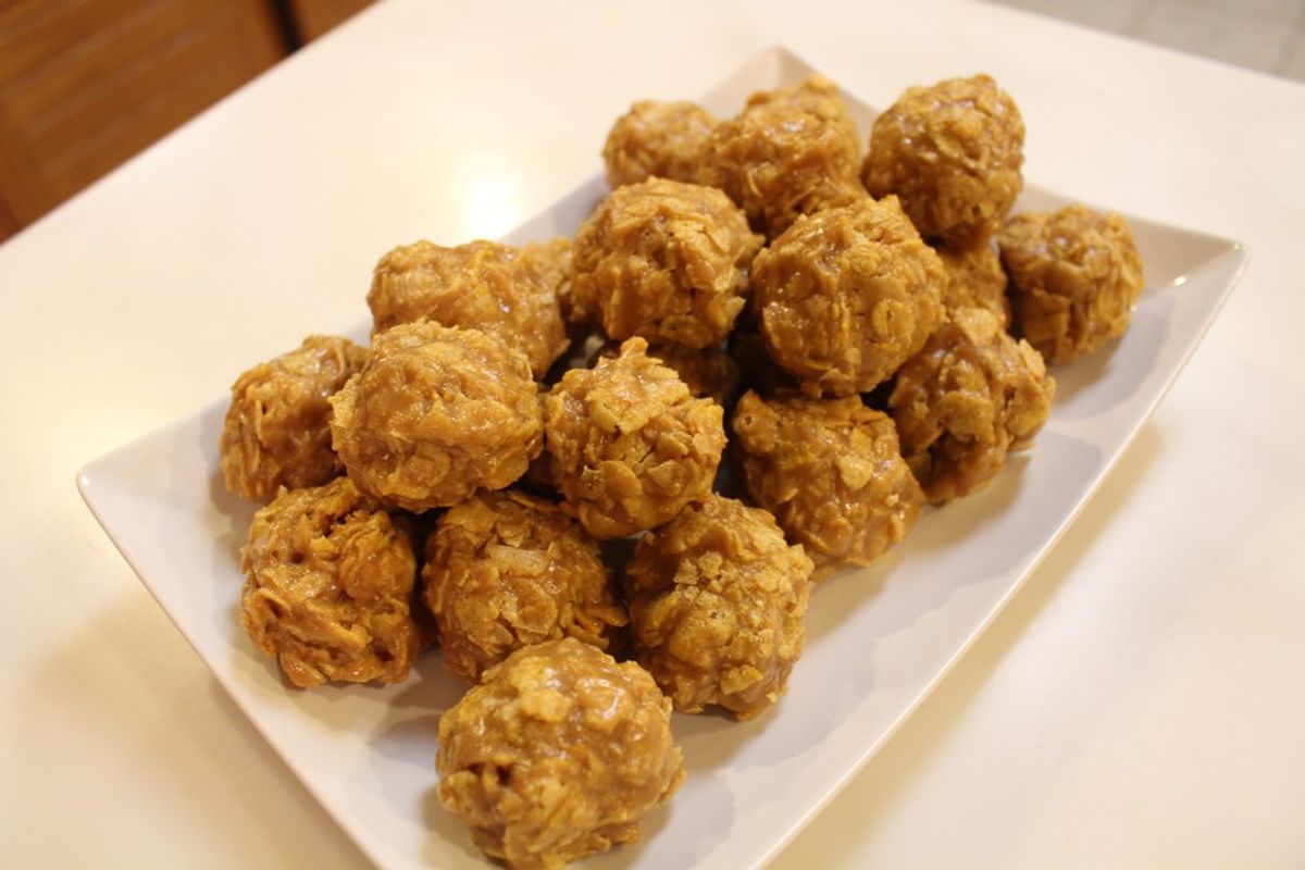 Crunchy Peanut Butter Ball Recipe