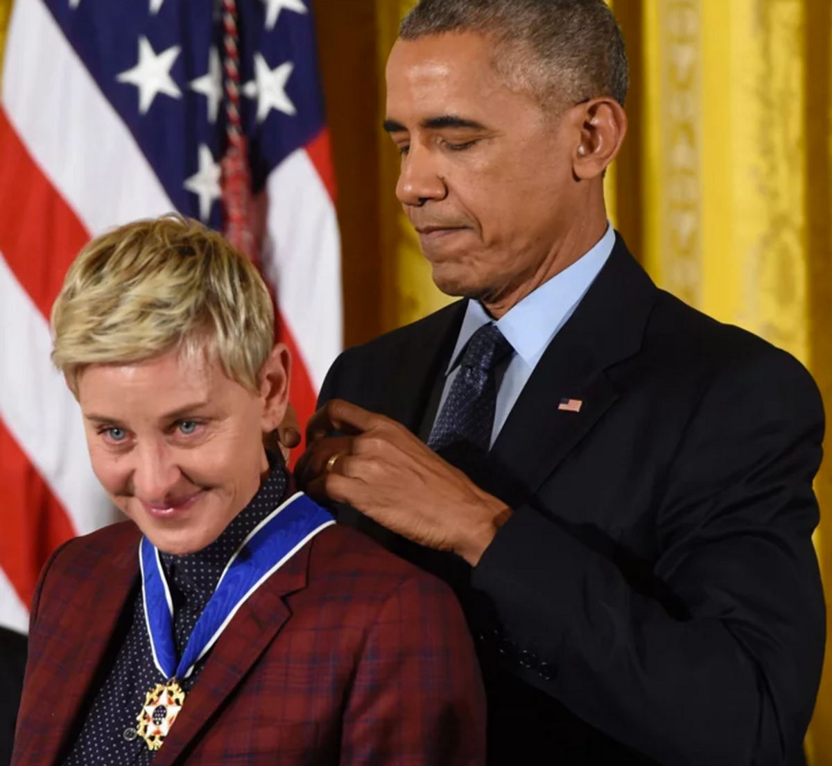 Ellen Degeneres And The Medal Of Freedom